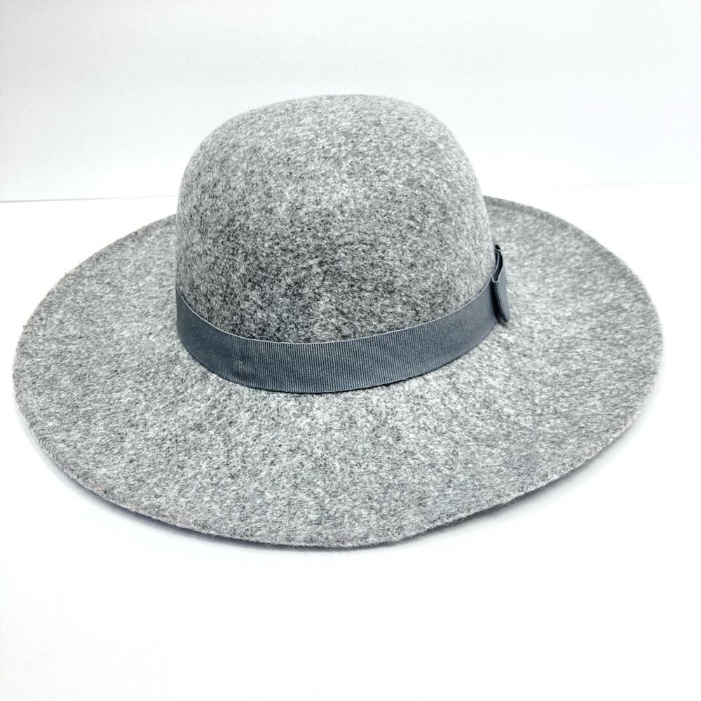 Maison Pholya Hat Wool Blend Gray Hat Made in Italy Classic